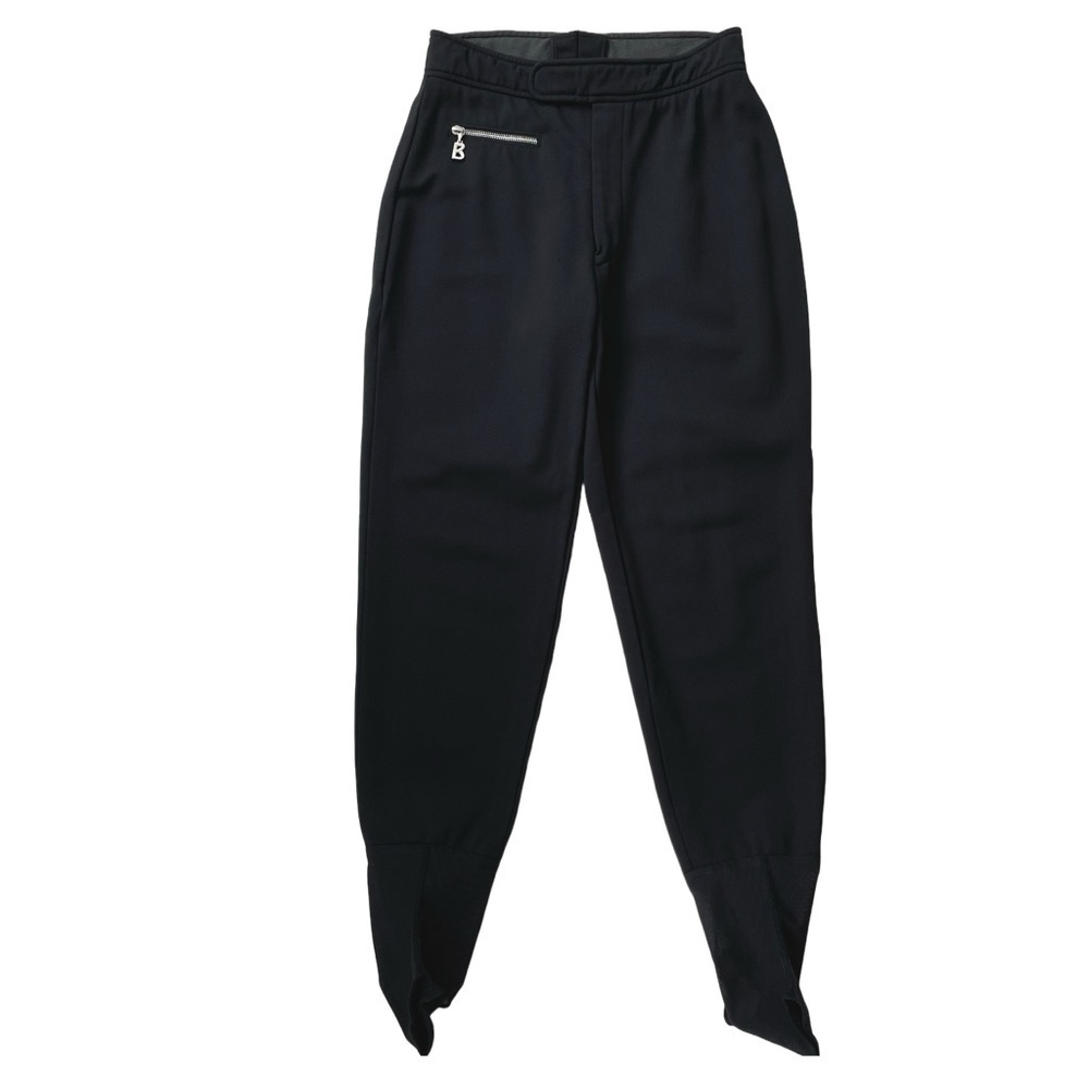 Vintage Bogner Stirrup Ski Pants, Black, Size 8 - Picture 2 of 10